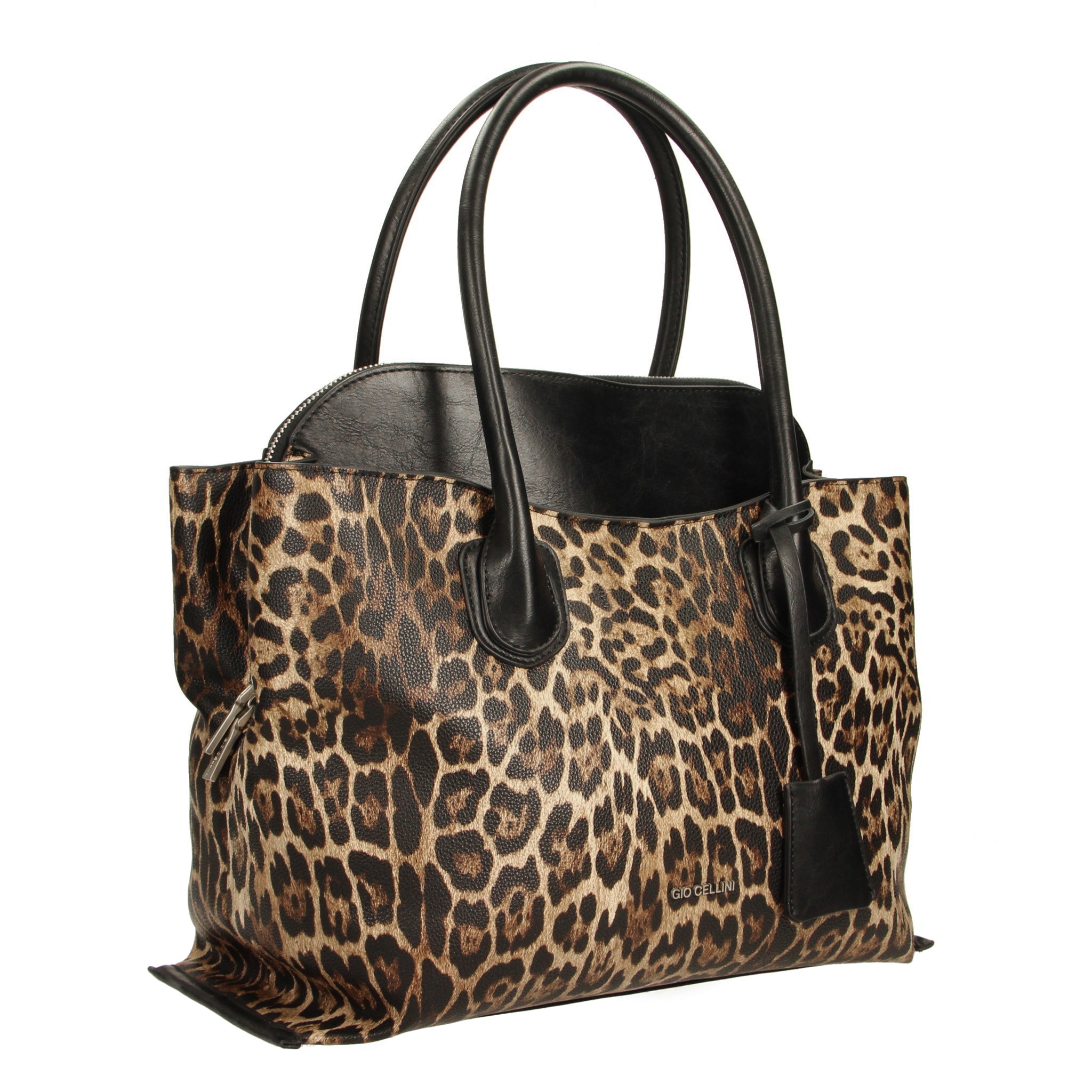 Gio Cellini BORSE MAXI BAG ecopelle vintage Bordeaux