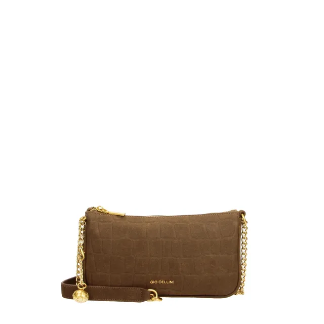 Gio Cellini BORSE POCHETTE eco-camoscio Marrone