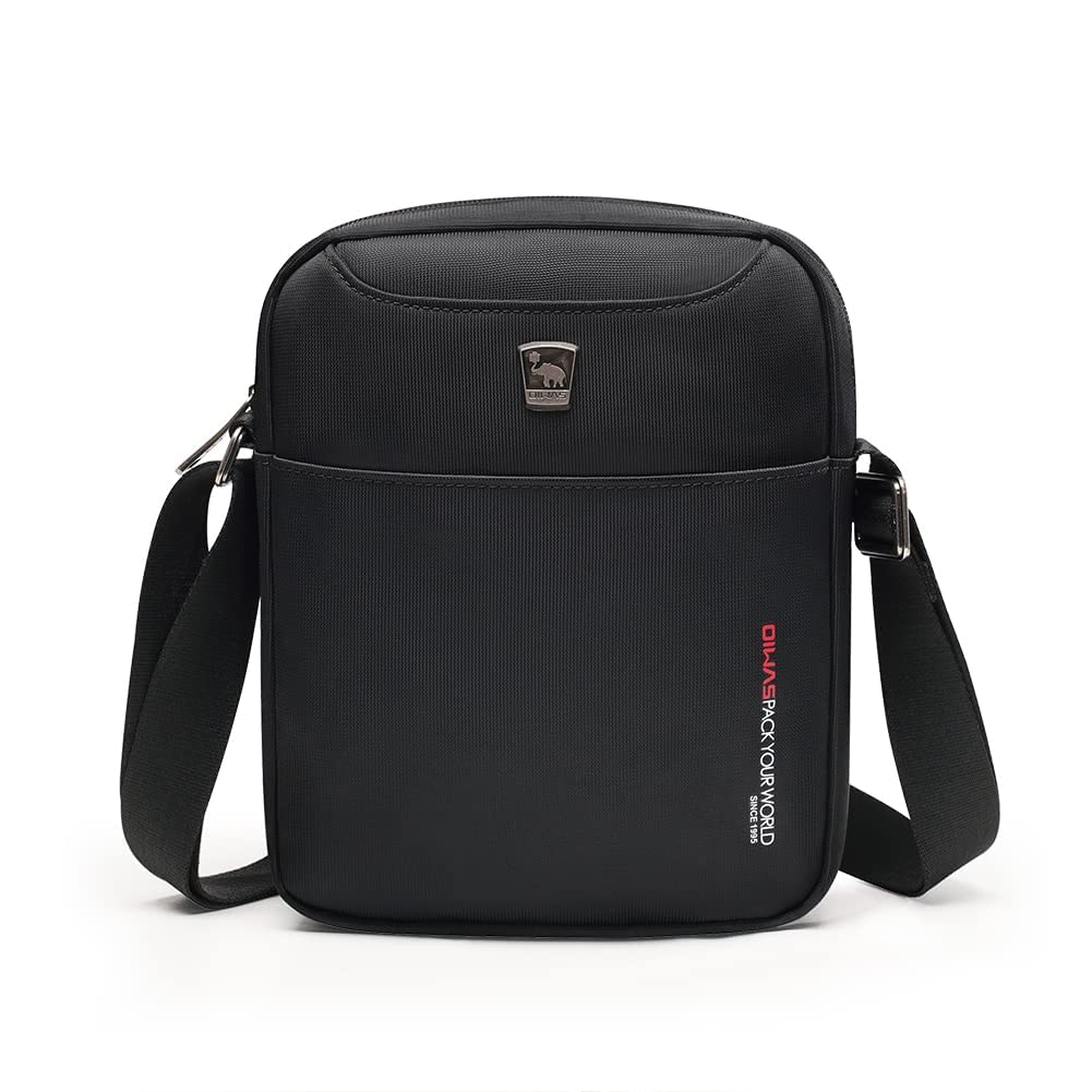 OIWAS Crossbody Bags mini borsa a tracolla nera in nylon