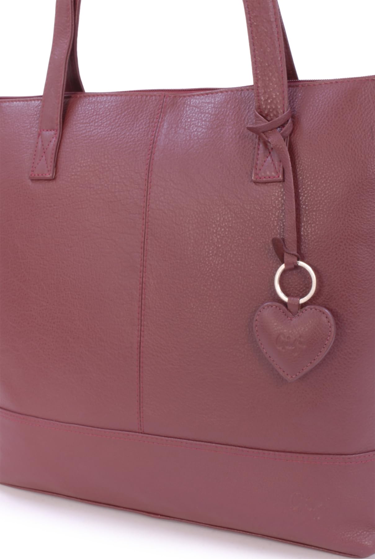 Gigi Othello Collection 9101A tote grande bordeaux in vera pelle