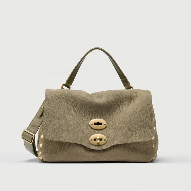 Zanellato Postina® S borsa verde Altopiano di Asiago in nabuk