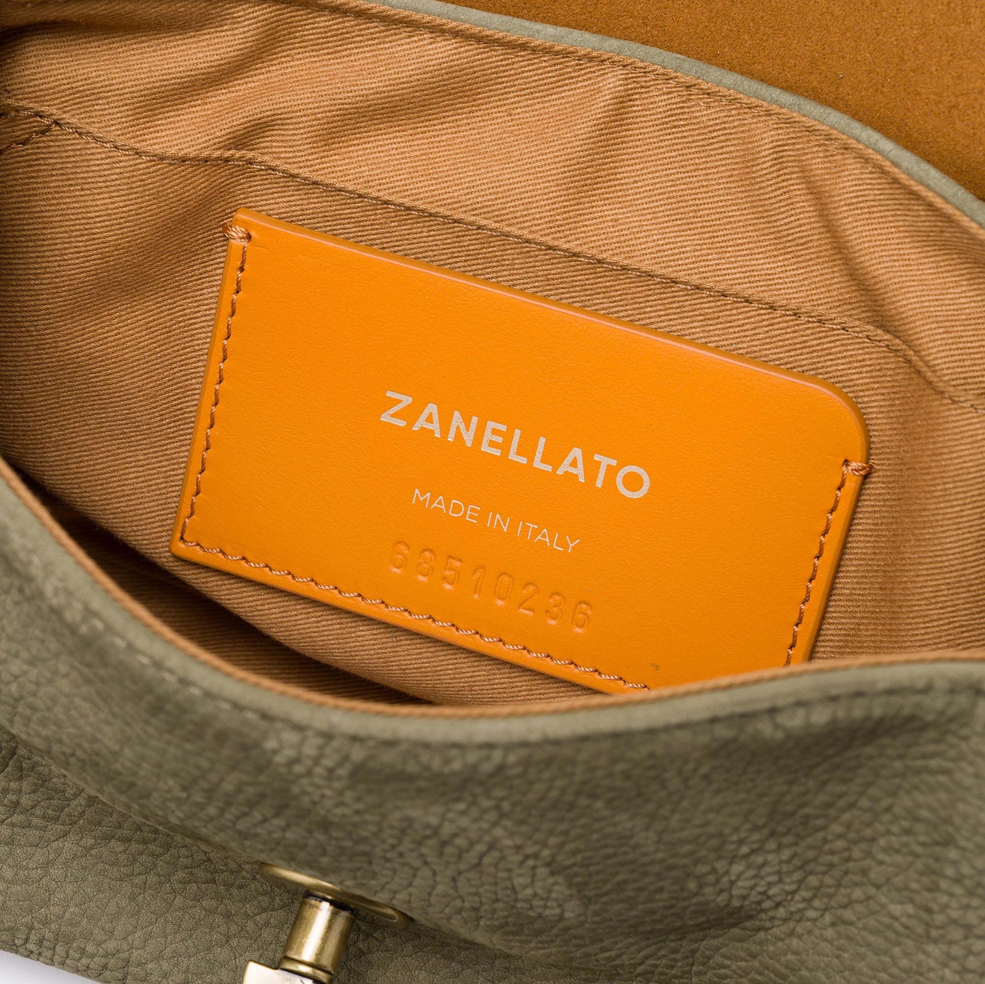 Zanellato Postina® Baby borsa a mano verde nabuk