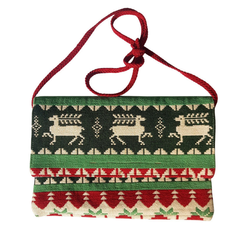 Borseggi Tibetane – le tracolla Tibetana Velcro 23 borsina pezzo unico