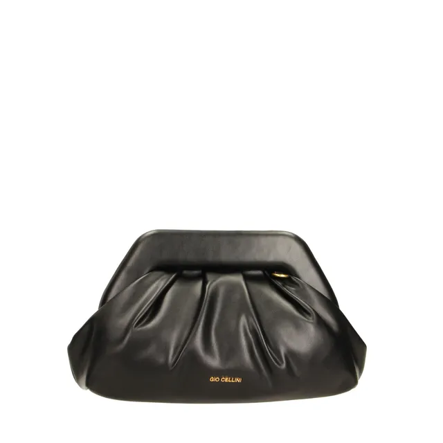 Gio Cellini MINI BAGS CLUTCH clutch nera 31x19x10 cm in ecopelle