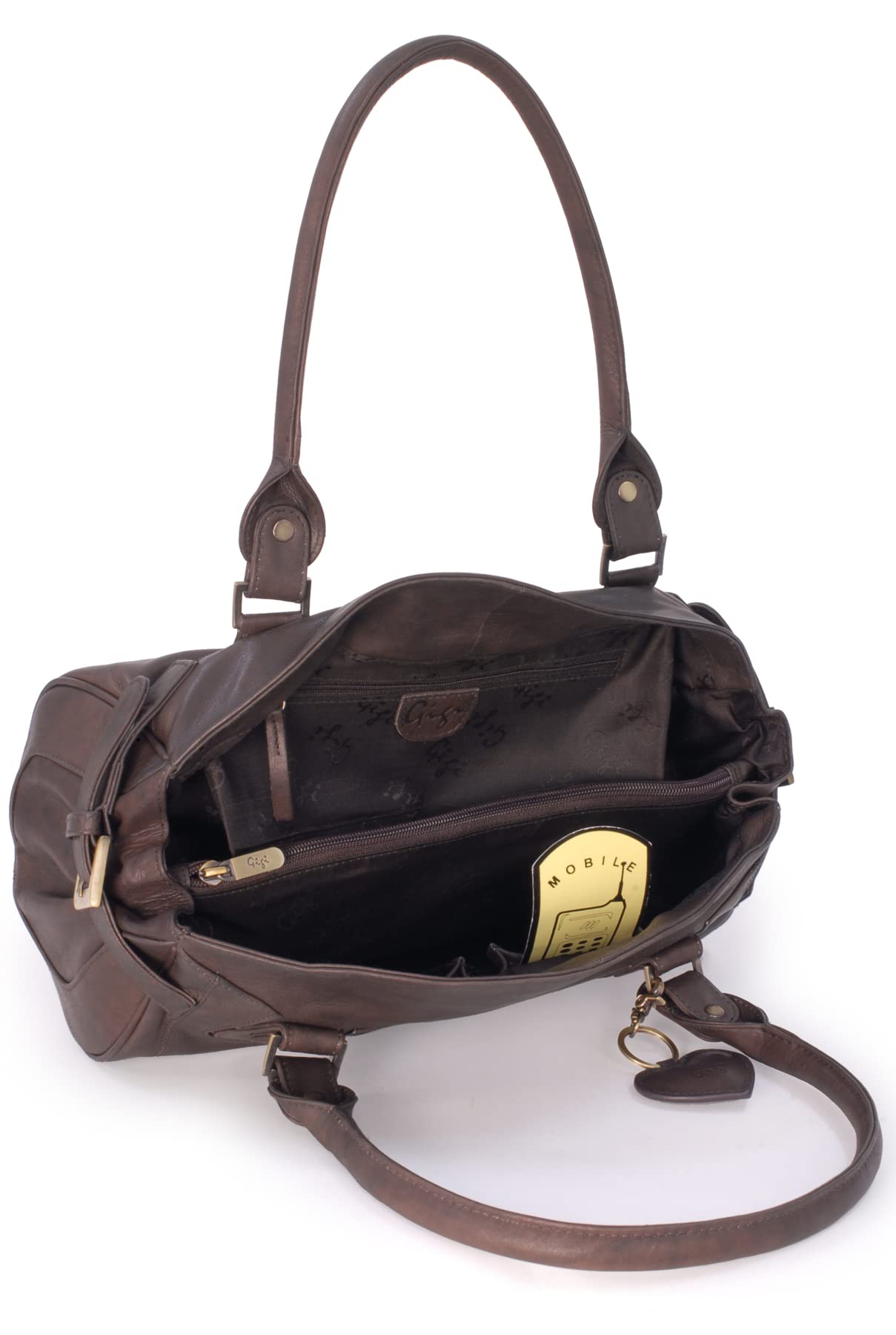 Gigi Othello Collection 4528 borsa a mano in pelle