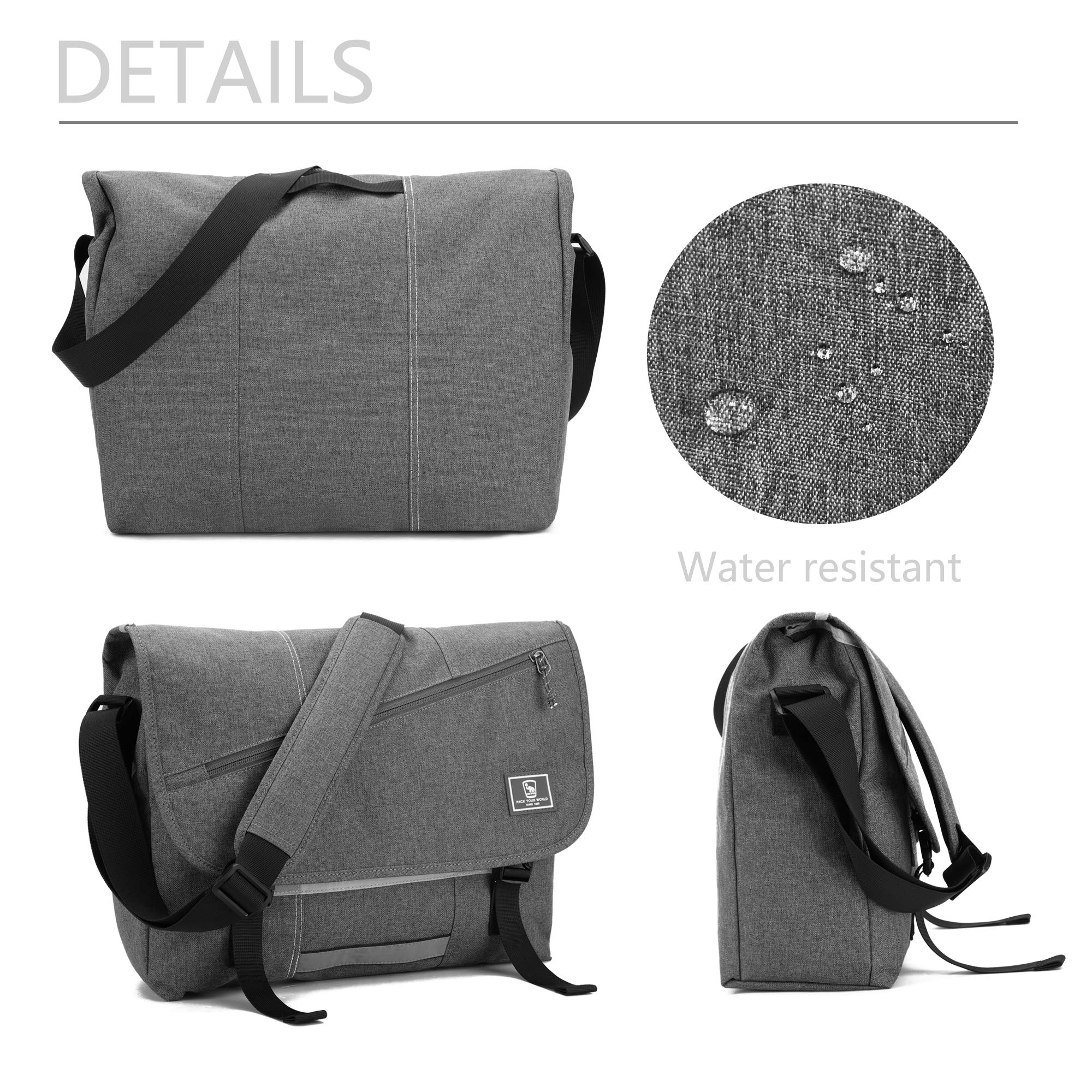 OIWAS Messenger Bags borsa messenger per laptop da 15,6"