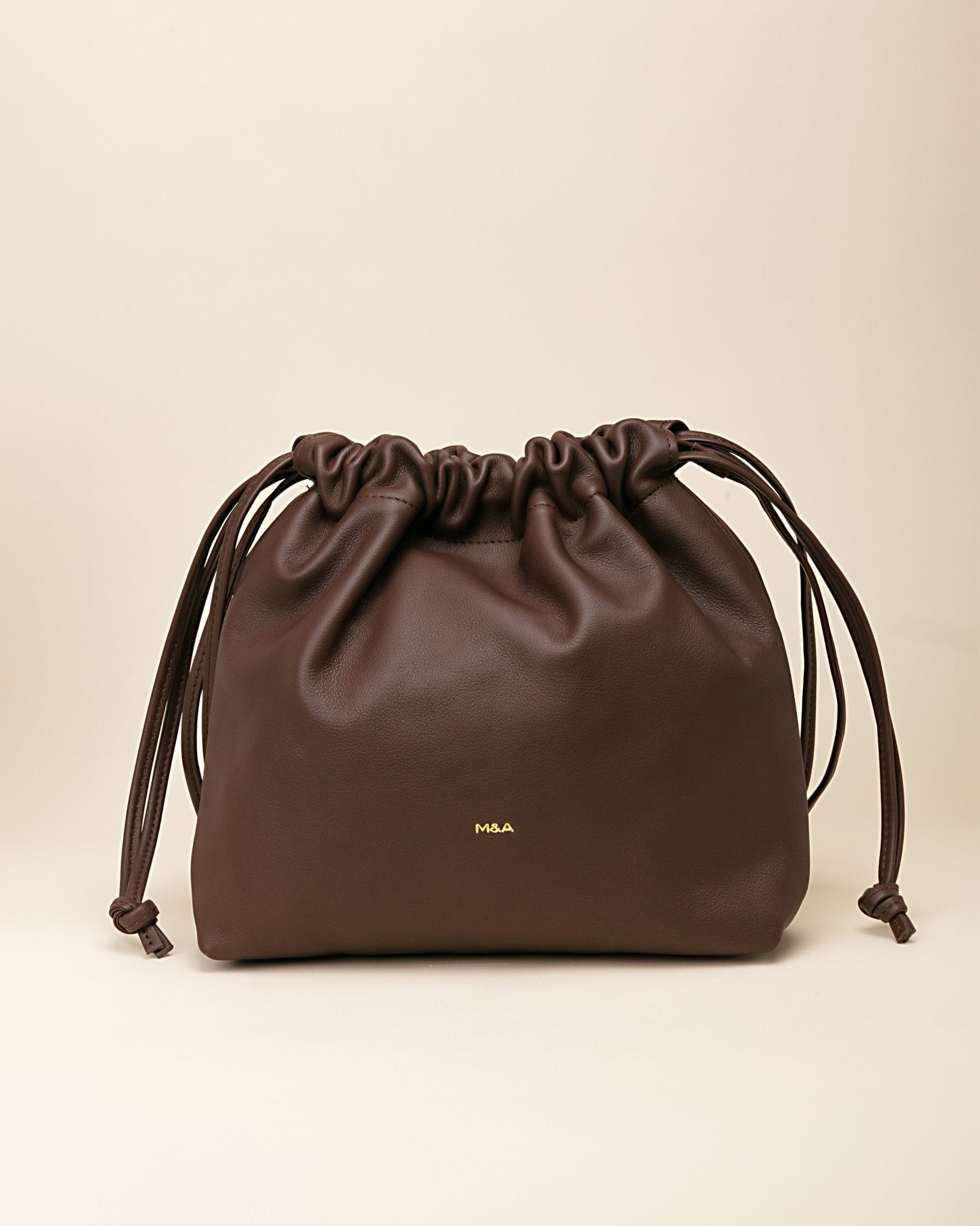 Marks&Angels Borse a Spalla Mini Sabri Castagno borsa a spalla in pelle