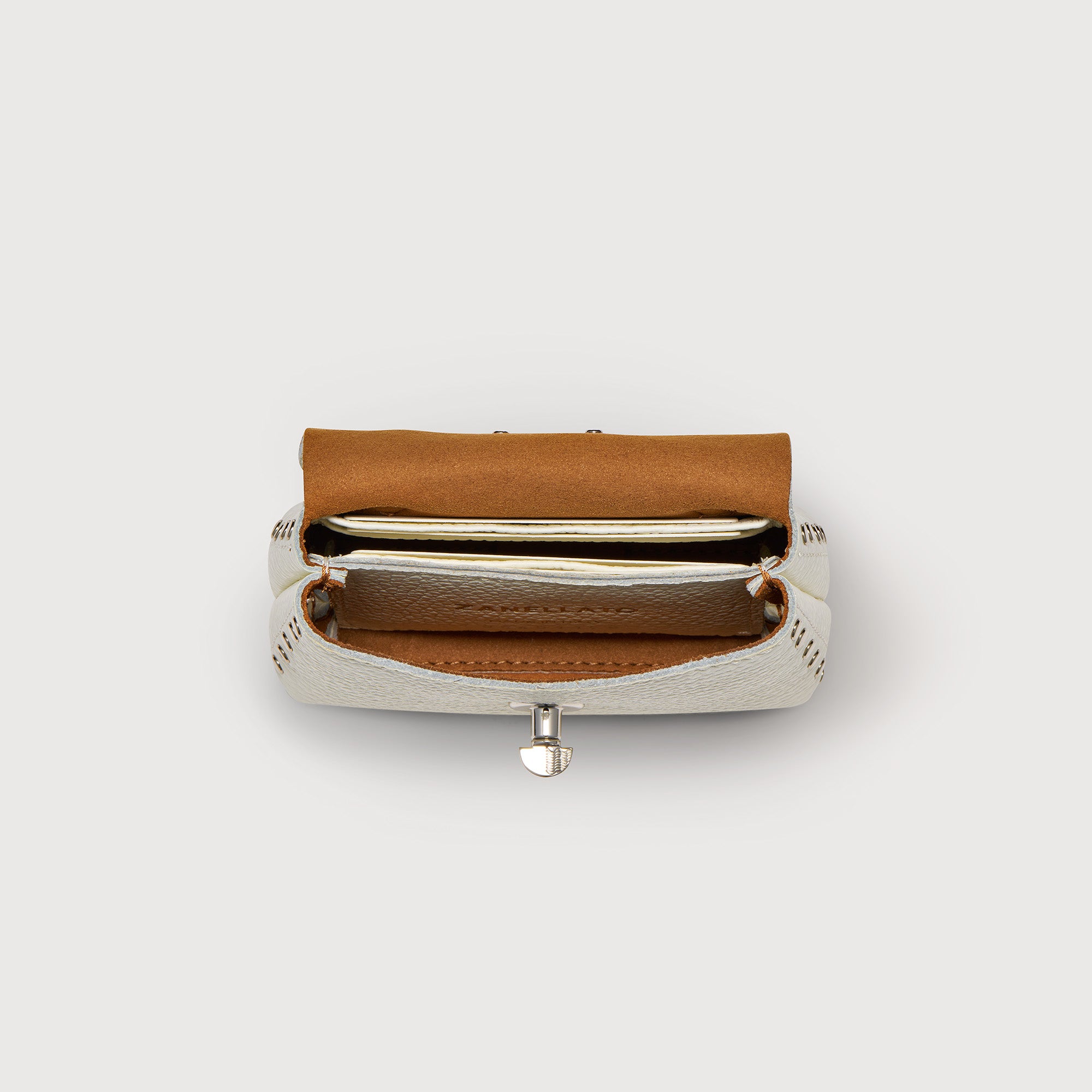 Zanellato Postina® Wallet MINI portafoglio bianco Milk White