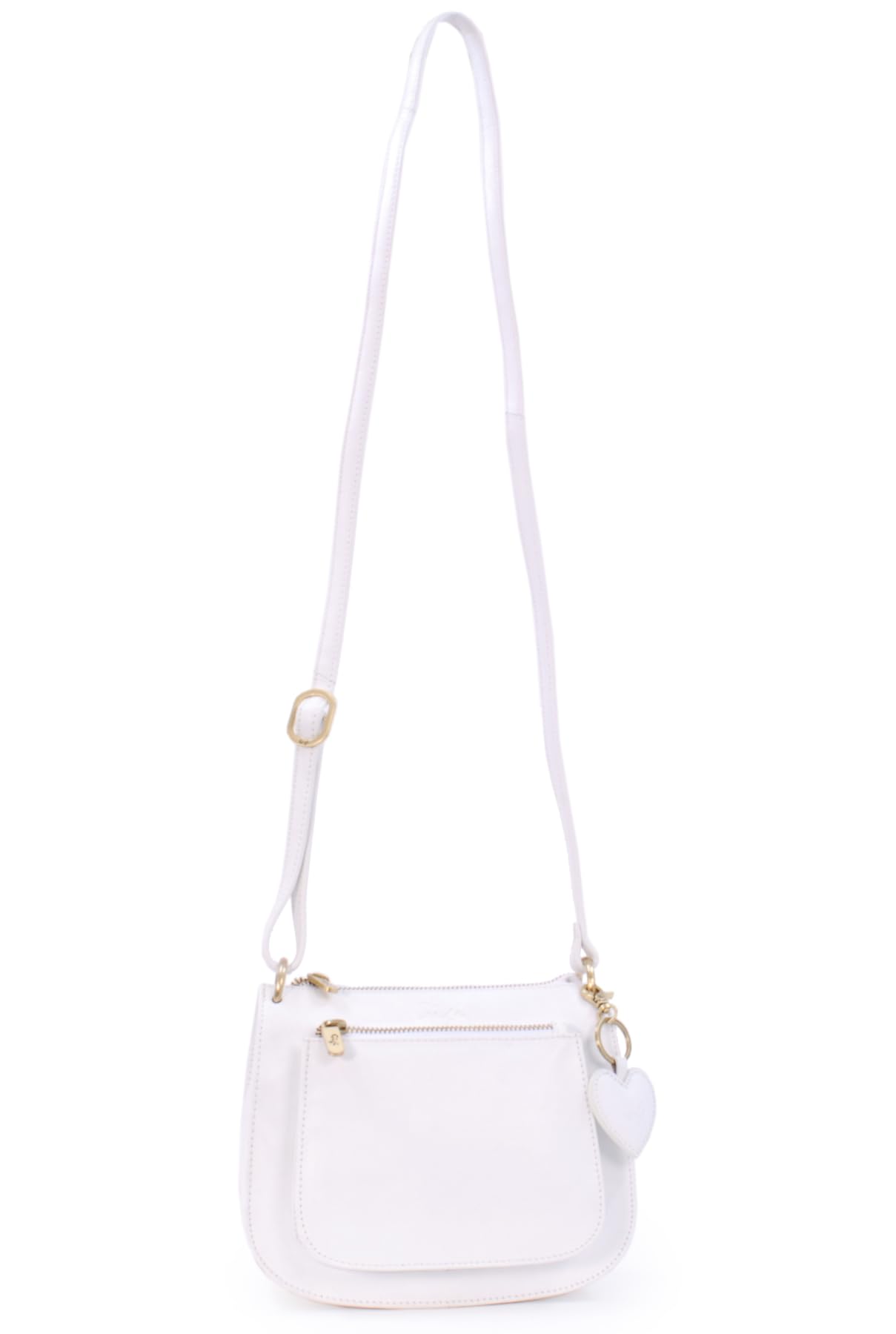 Gigi Othello Collection 9975 borsa a tracolla bianca in pelle