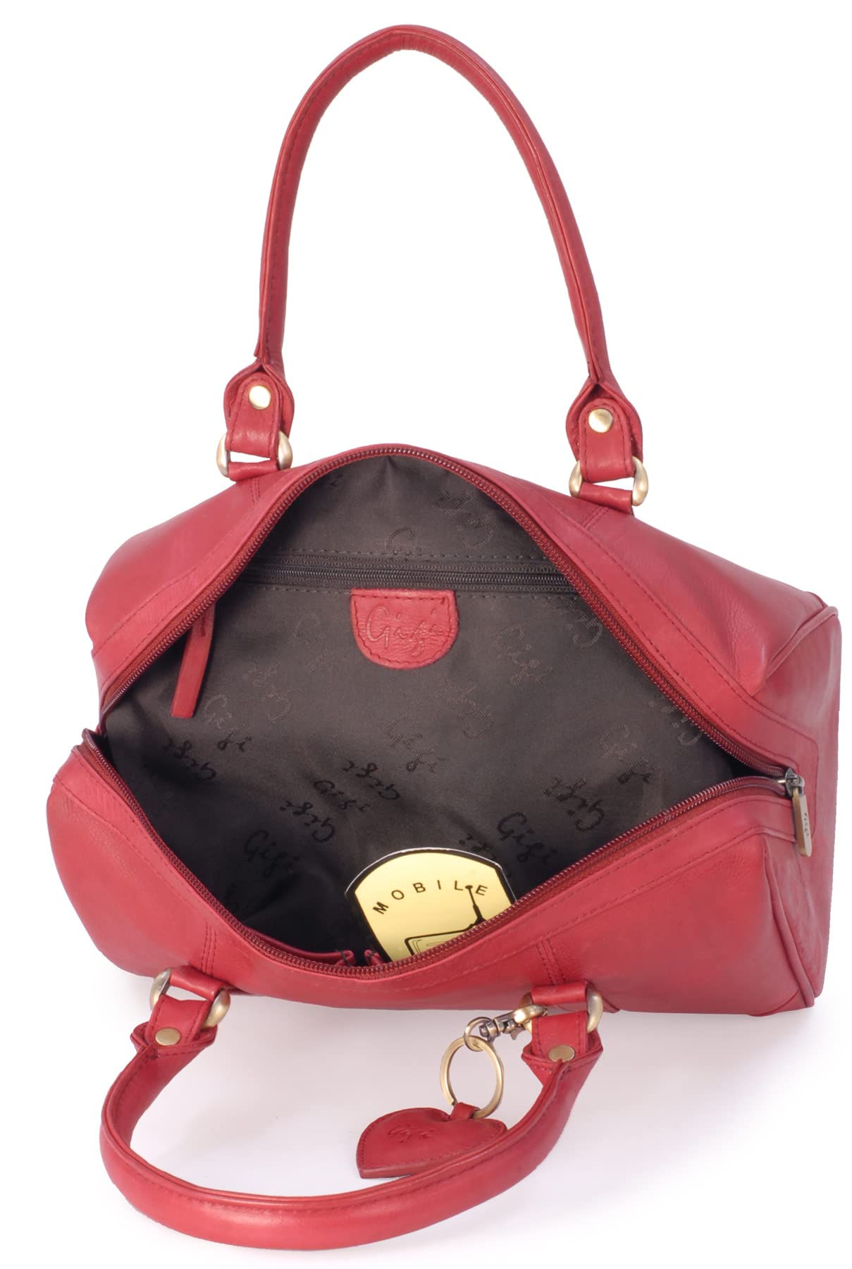 Gigi Othello Collection 5067 borsa a bauletto media in pelle