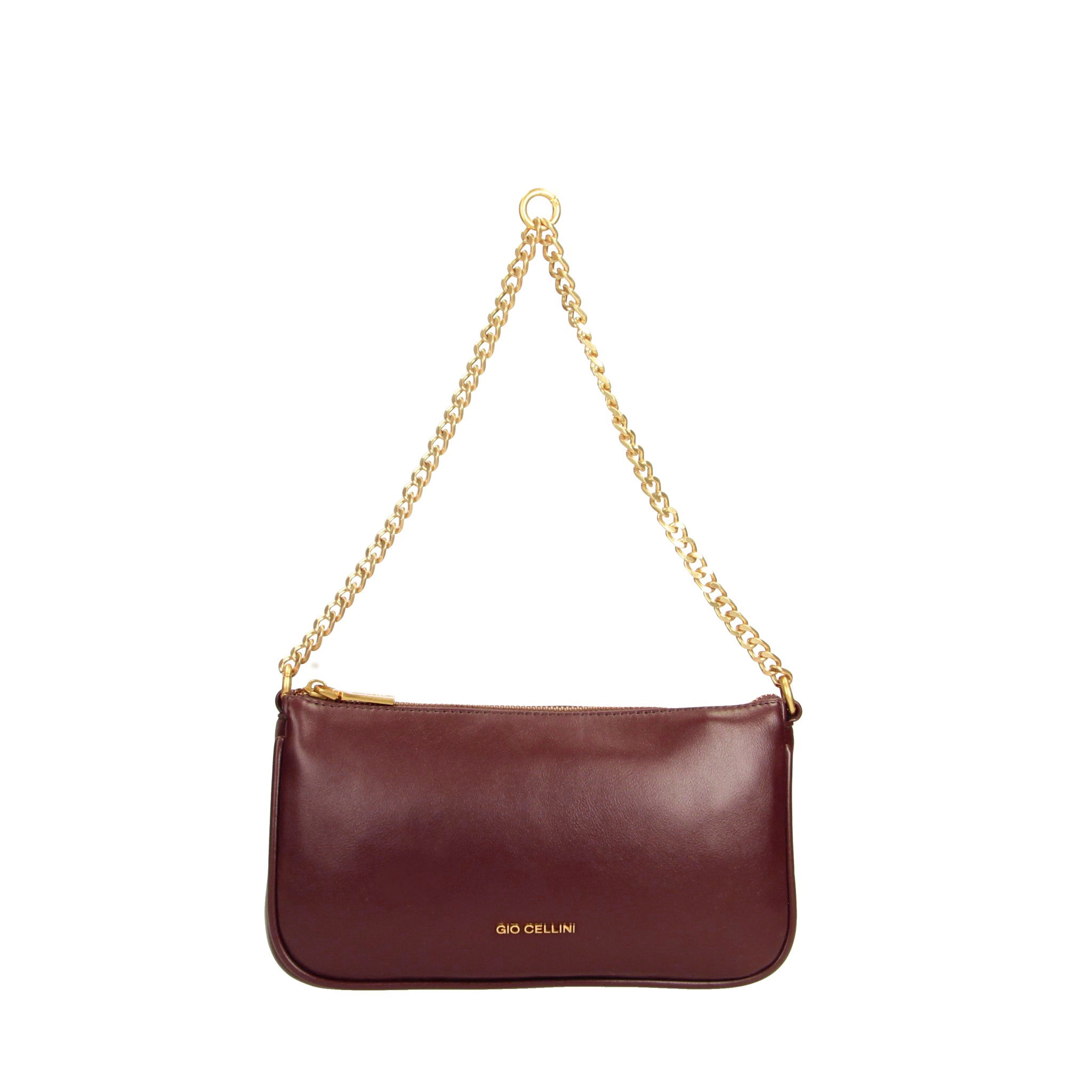 Gio Cellini BORSE Pochette Pochette bordeaux in ecopelle