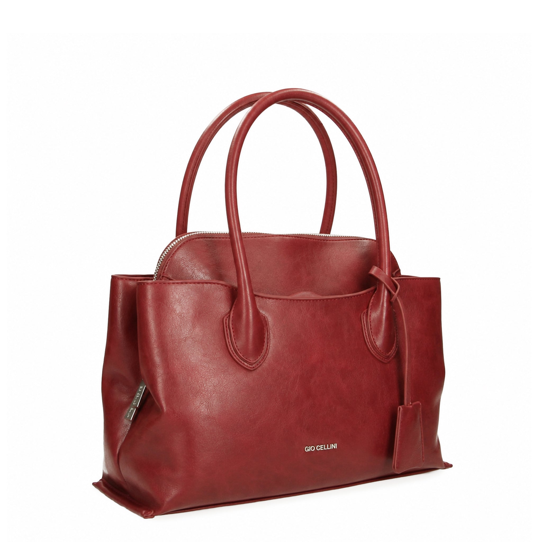 Gio Cellini Borse Daily Bag Bordeaux ecopelle vintage