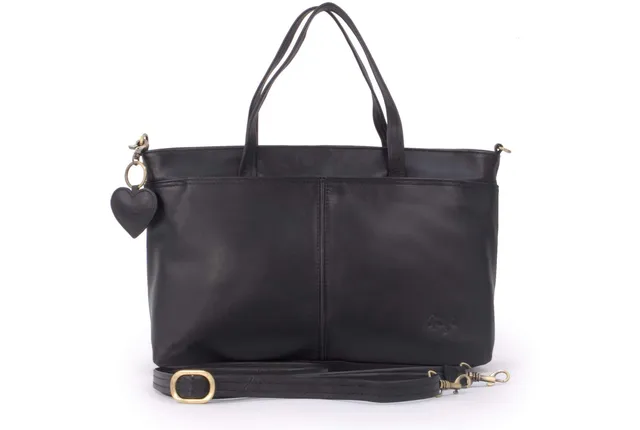 Gigi Othello Collection 6490 borsa da lavoro in pelle marrone antico