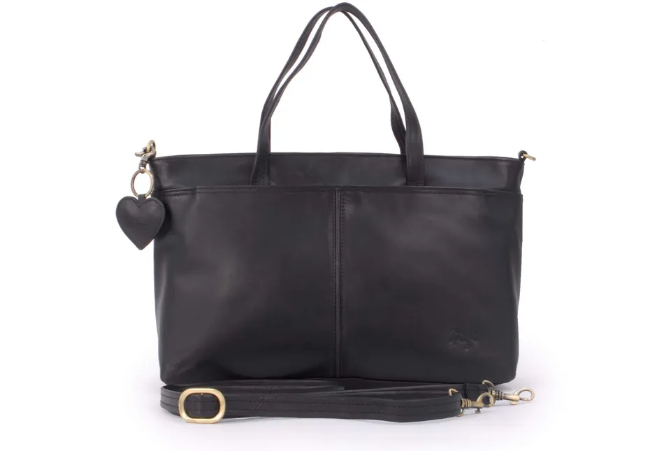 Gigi Othello Collection 6490 borsa da lavoro in pelle marrone antico