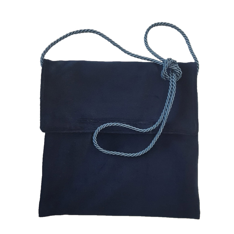 Borseggi Tibetane Postina 25×25 borsa a tracolla in velluto