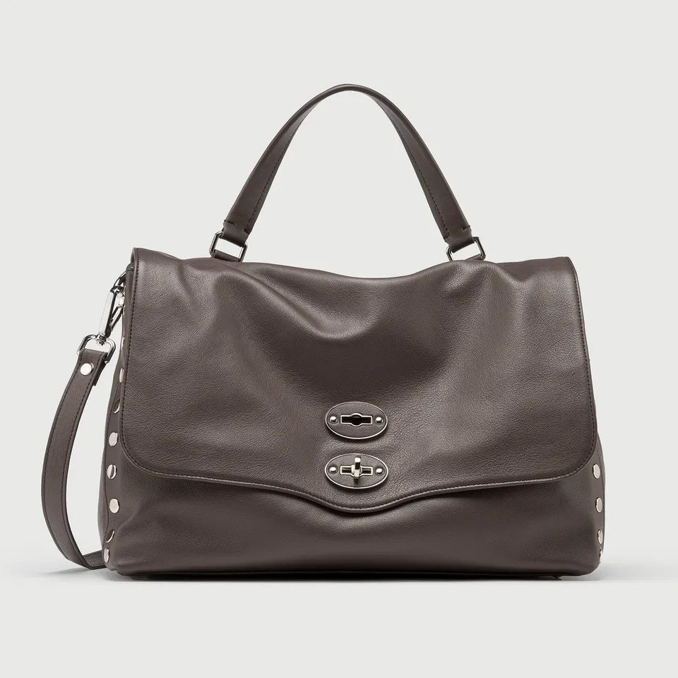 Zanellato Postina® M borsa marrone Marengo pelle liscia