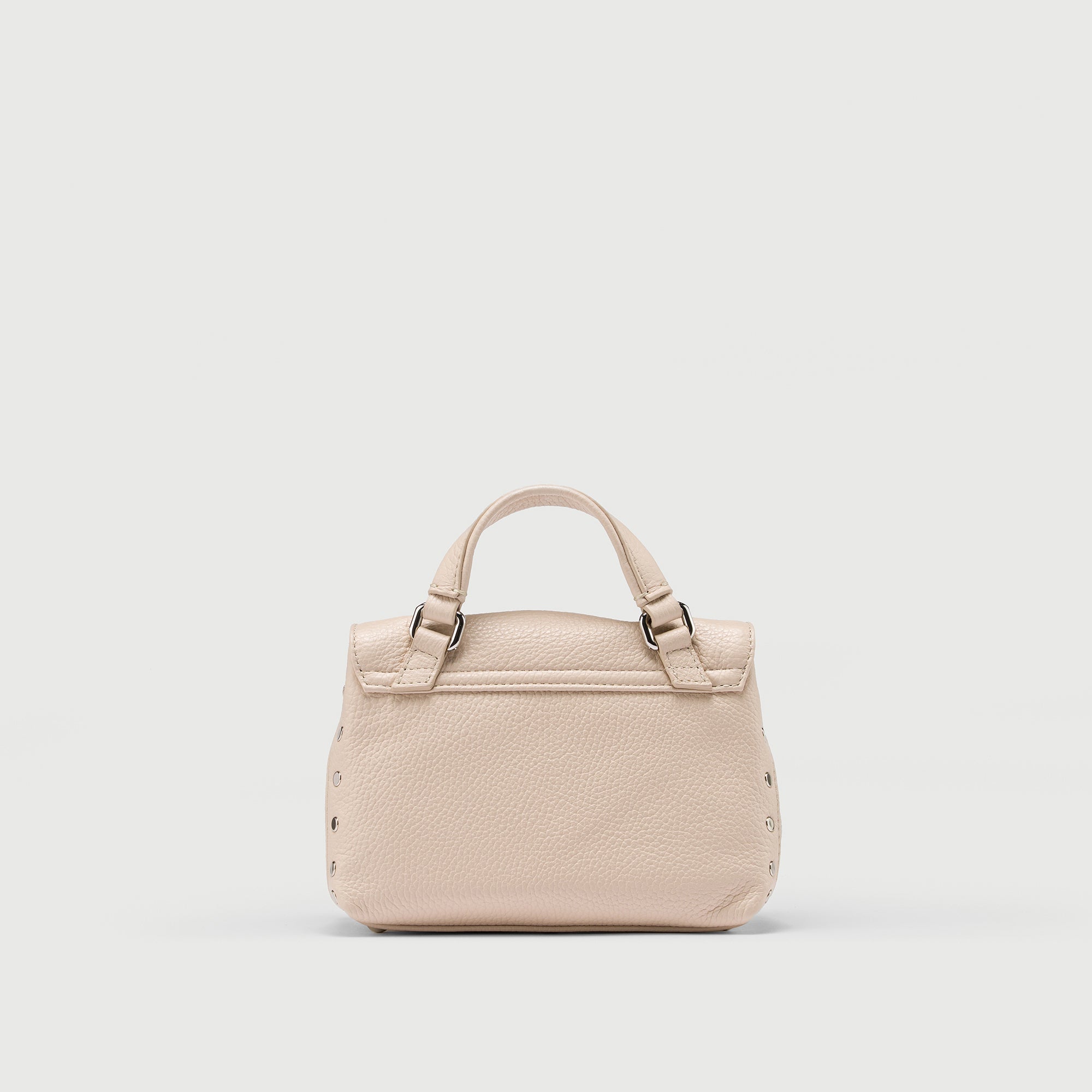 Zanellato Postina® Baby borsa bianca in pelle martellata
