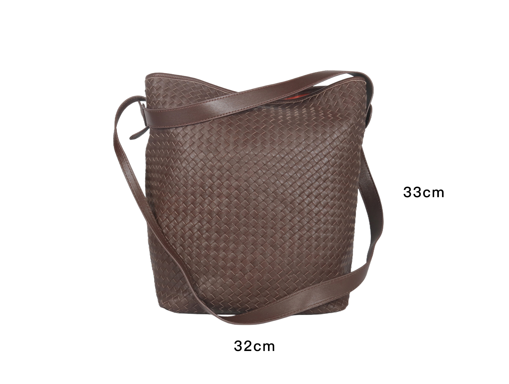 Crazy Lou 7299 borsa in pelle di agnello intrecciata