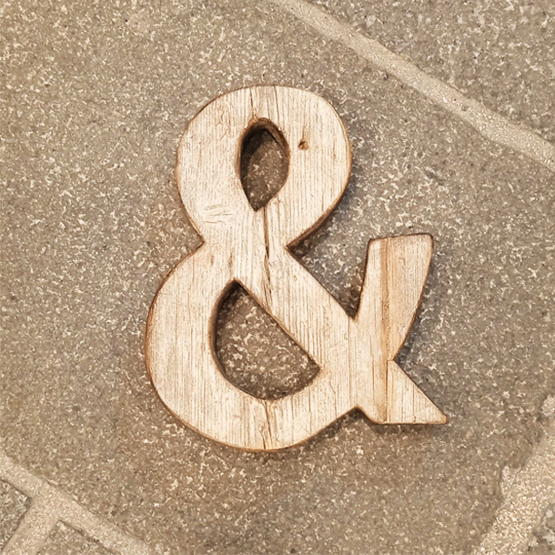 Ricicli Design Casa Lettera & decorazione in legno