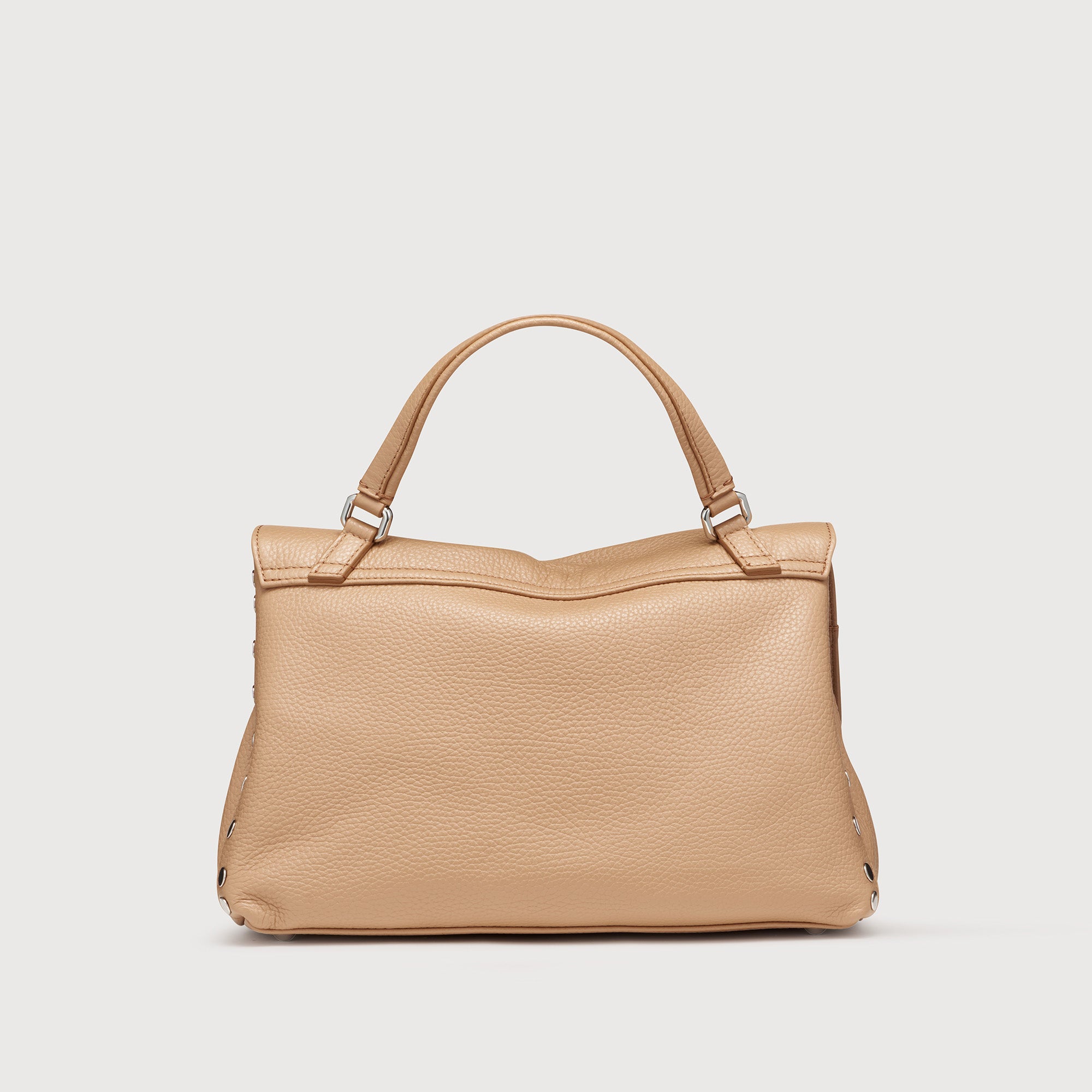 Zanellato Postina® S borsa marrone pelle martellata