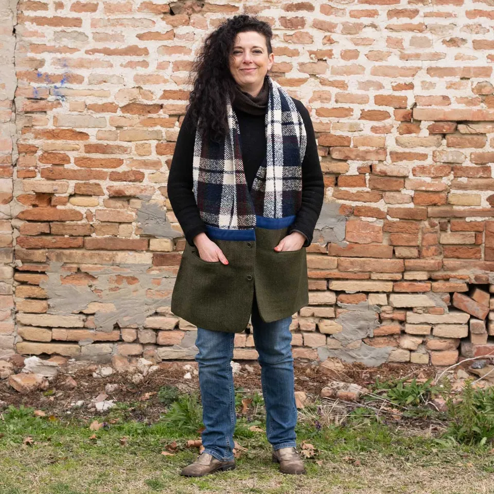 Ricicli Design Accessori Stola Jacket n°01 stola giacca unisex con tasche