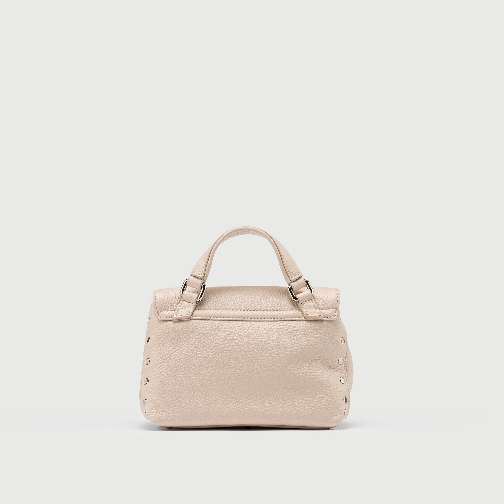 Zanellato Postina® Baby borsa bianca in pelle martellata