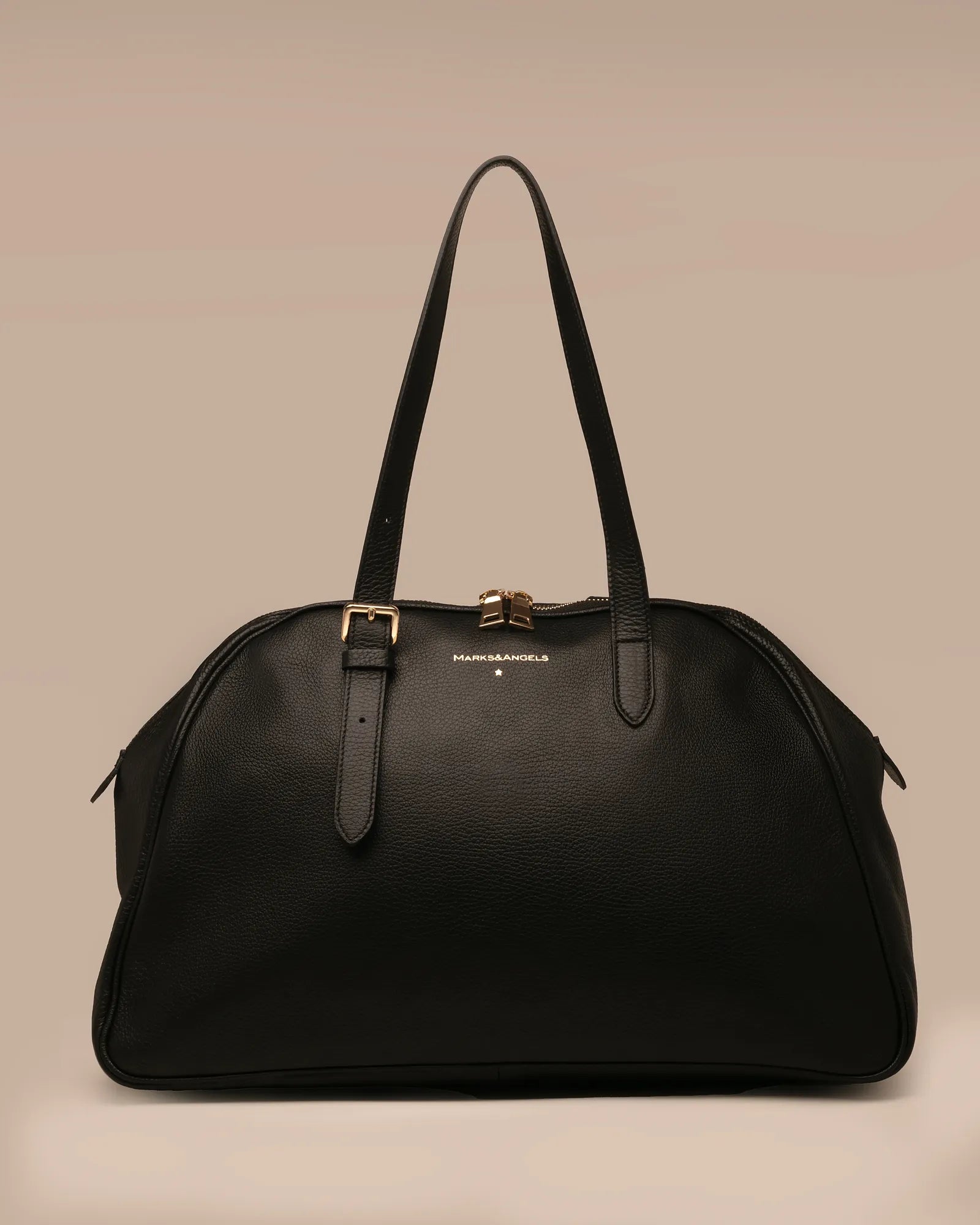 Marks&Angels Borse a Spalla Alessia Nero borsa oversize in pelle