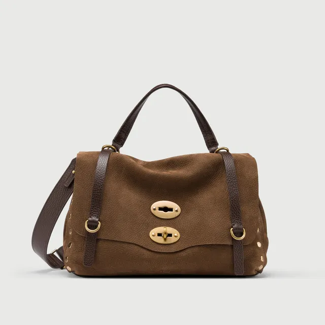 Zanellato Postina® RE S borsa marrone nabuk