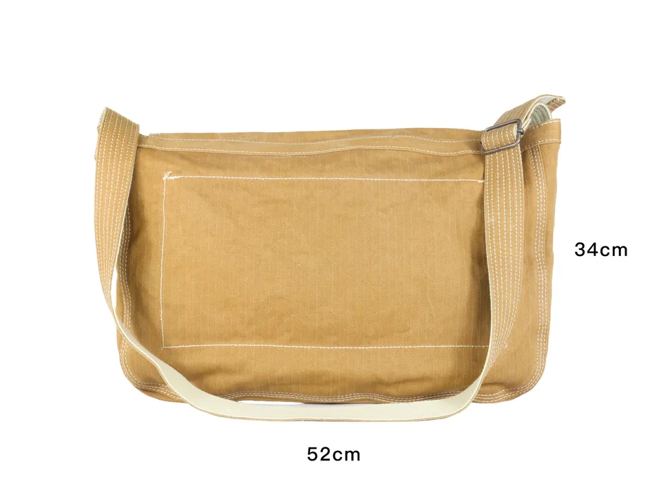 Crazy Lou Sac en coton besace en coton tisse 7294 borsa in cotone tessuto