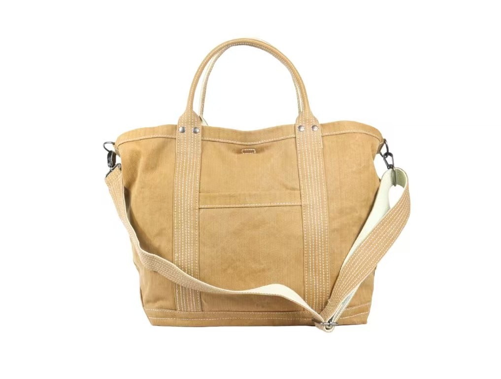 Crazy Lou Sac en coton 7293 borsa in cotone e pelle