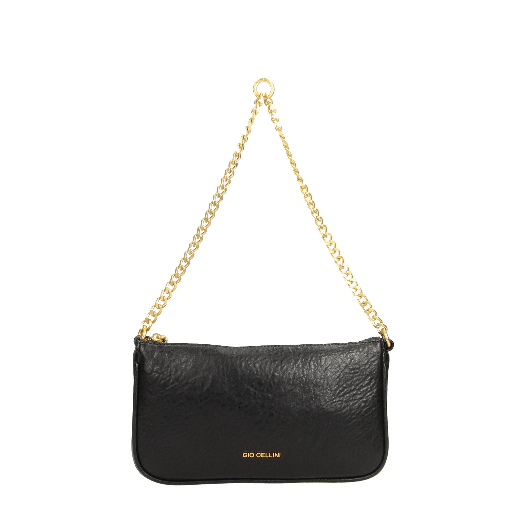 Gio Cellini BORSE pochette marrone 25x13x5 cm in ecopelle