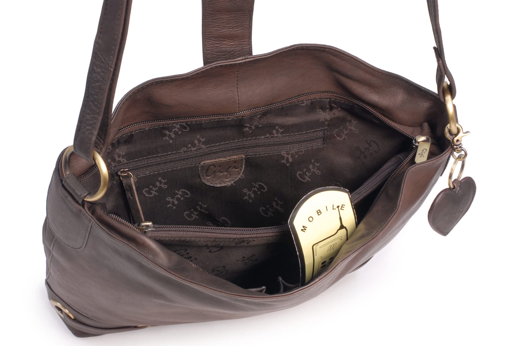 Gigi Othello Collection 4589 borsa a tracolla in pelle