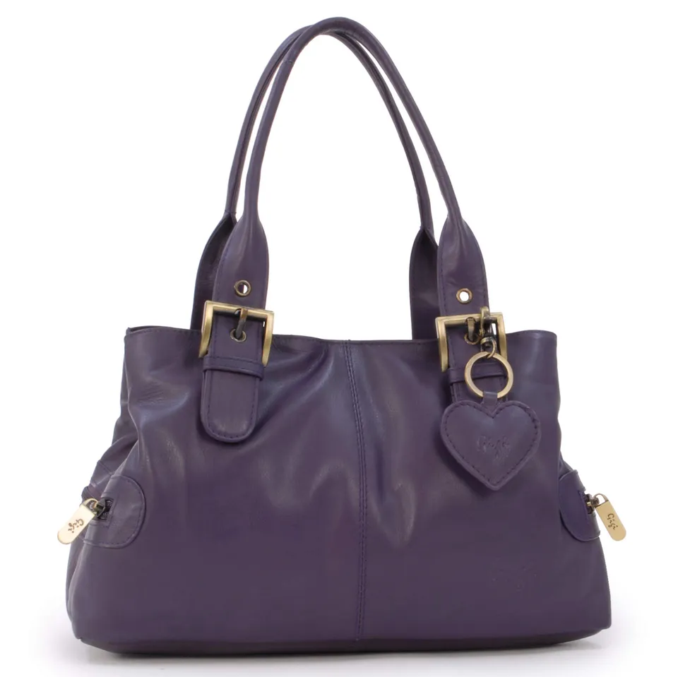 Gigi Othello Collection 6165 borsa tote in pelle multitasche