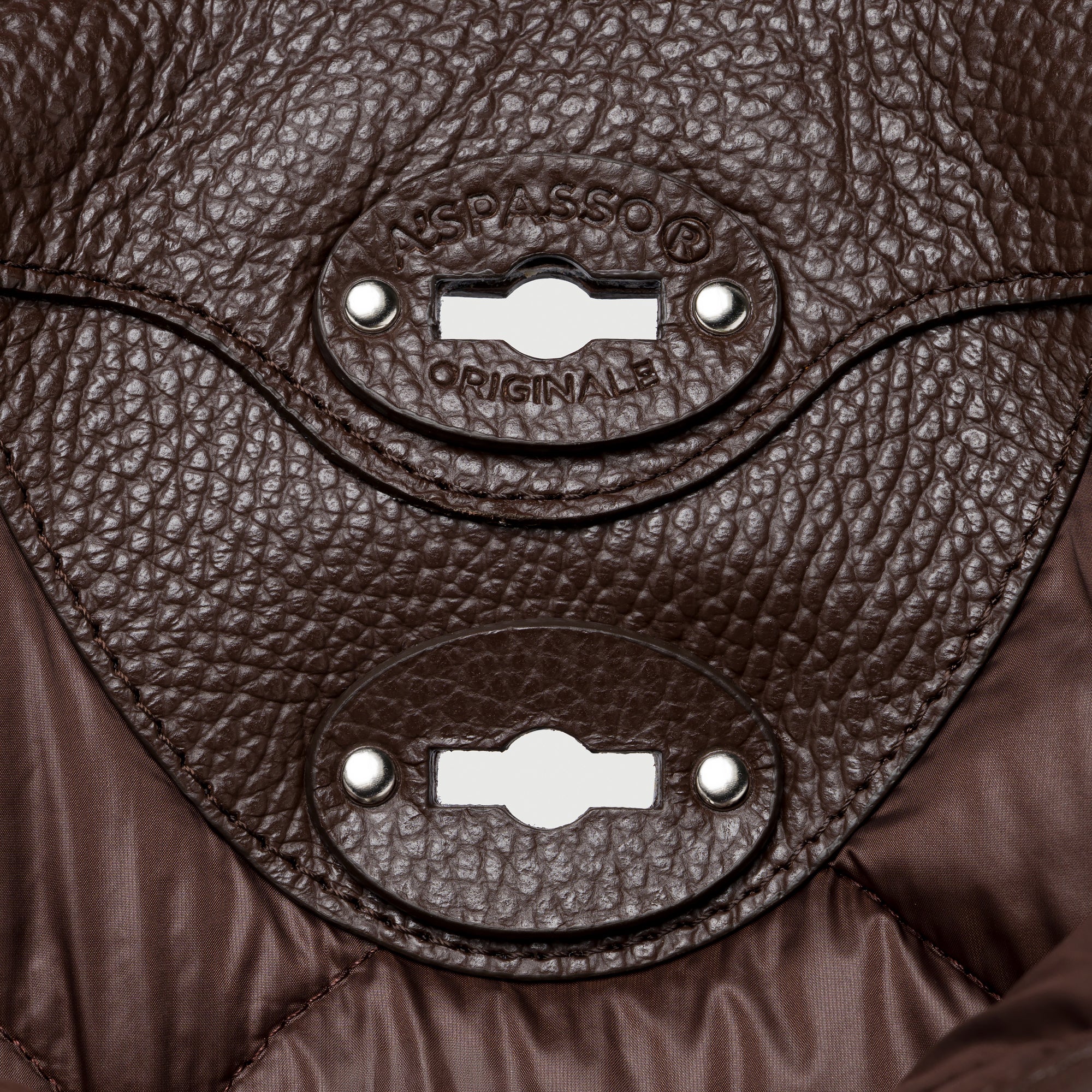 Zanellato A' Spasso® M borsa tote Brown Perugia in nylon