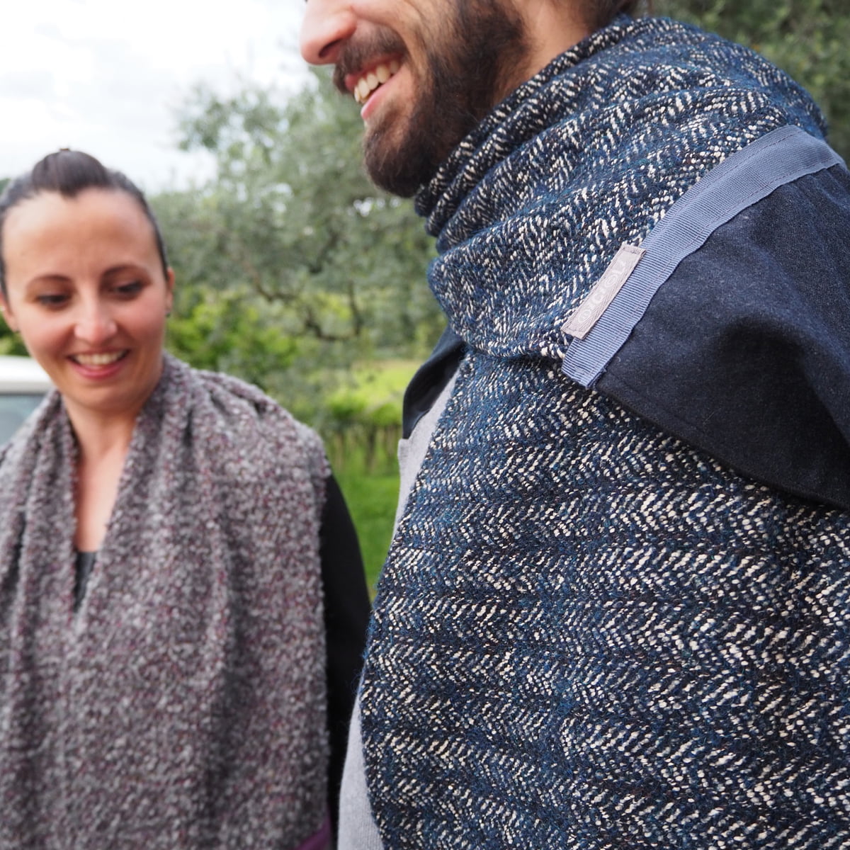 Ricicli Design Accessori Stola Jacket n°6 stola trasformabile in gilet
