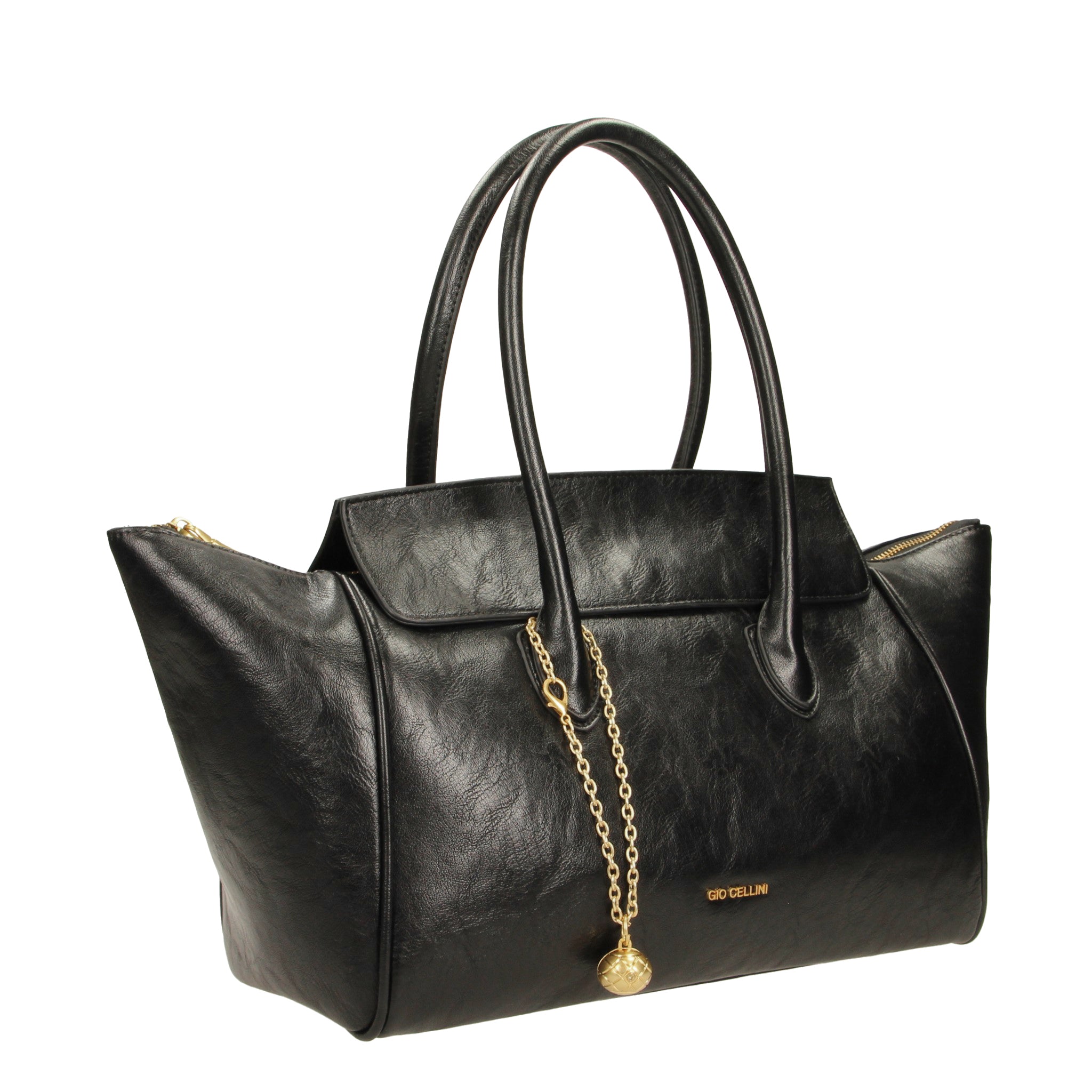 Gio Cellini Borse Maxi Bag Marrone eco-camoscio effetto cocco