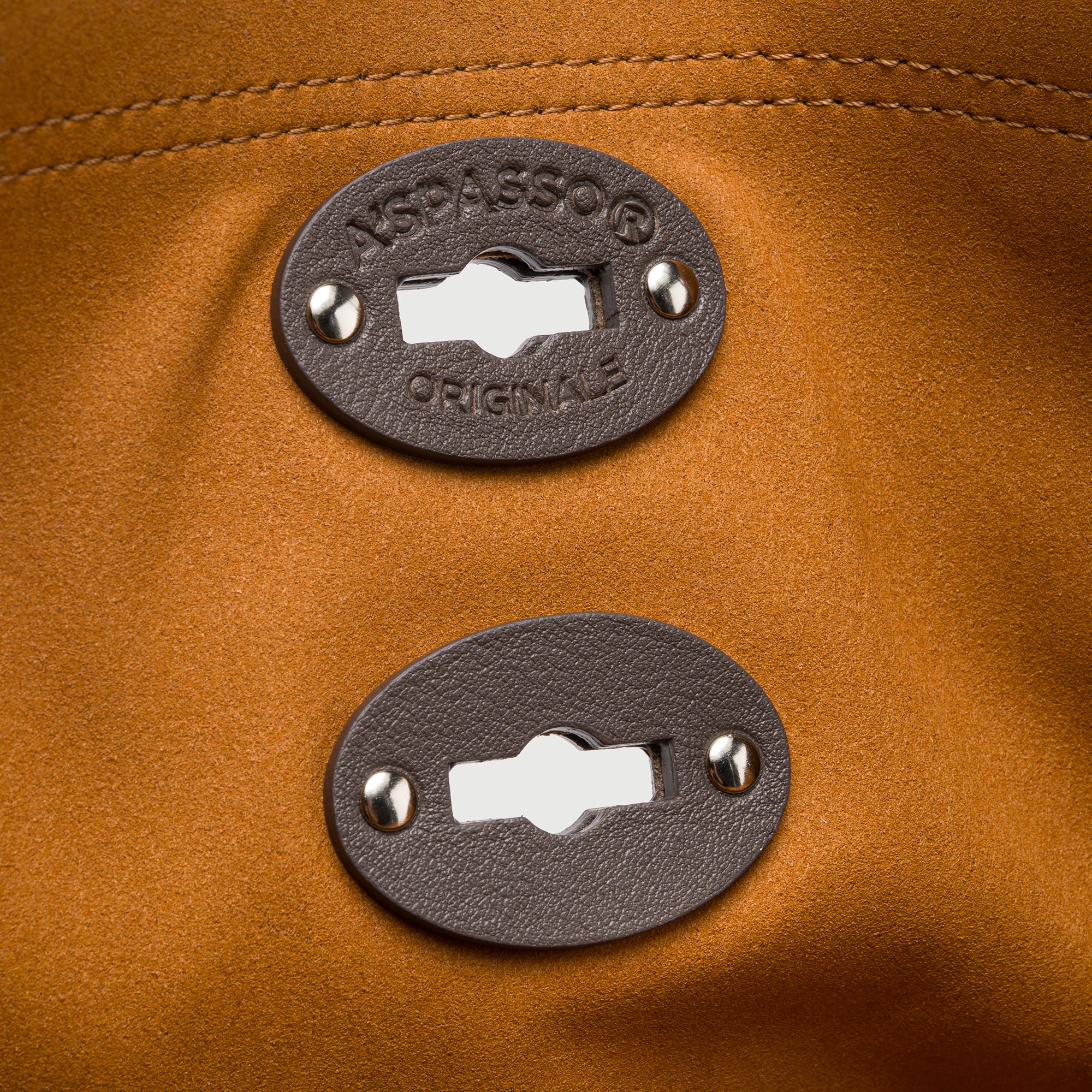 Zanellato A' Spasso® M borsa marrone pelle liscia