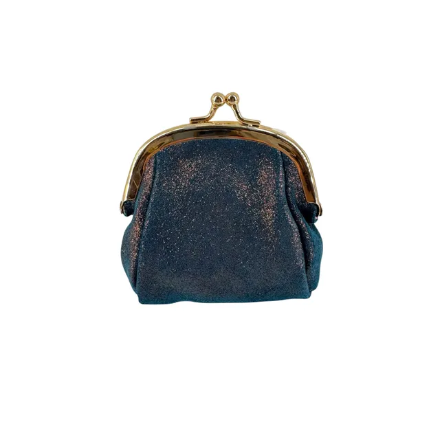 Crazy Lou Porte monnaie / porte cartes 6786 portamonete in pelle scamosciata glitter