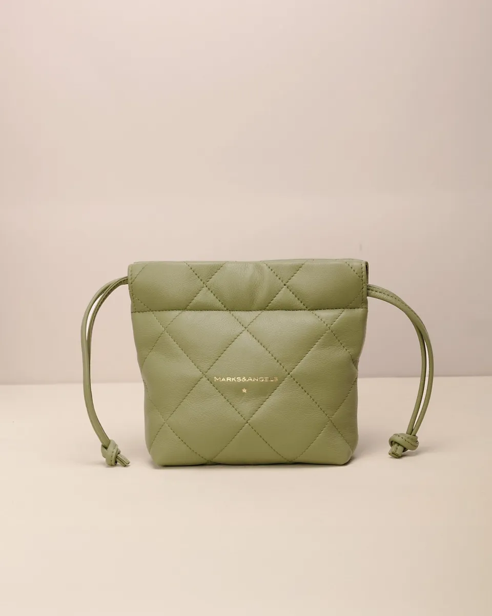 Marks&Angels Borse a Spalla Amelie Olive borsa a spalla mini in pelle