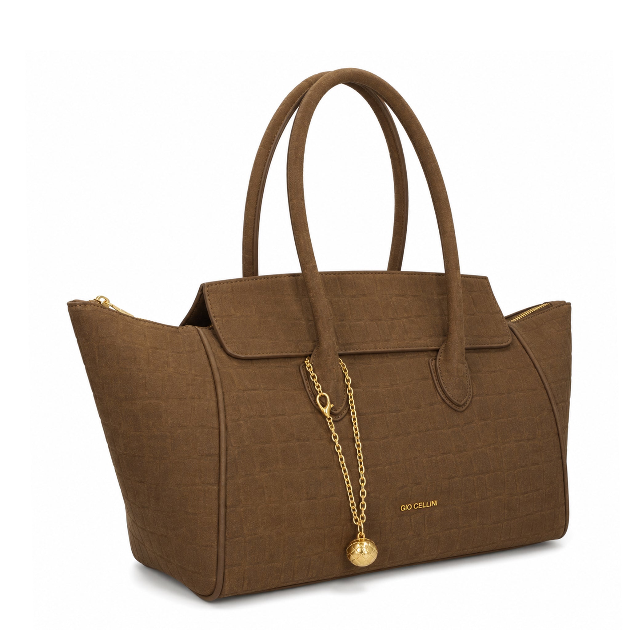 Gio Cellini BORSE maxi bag Nero, Marrone in ecopelle vintage