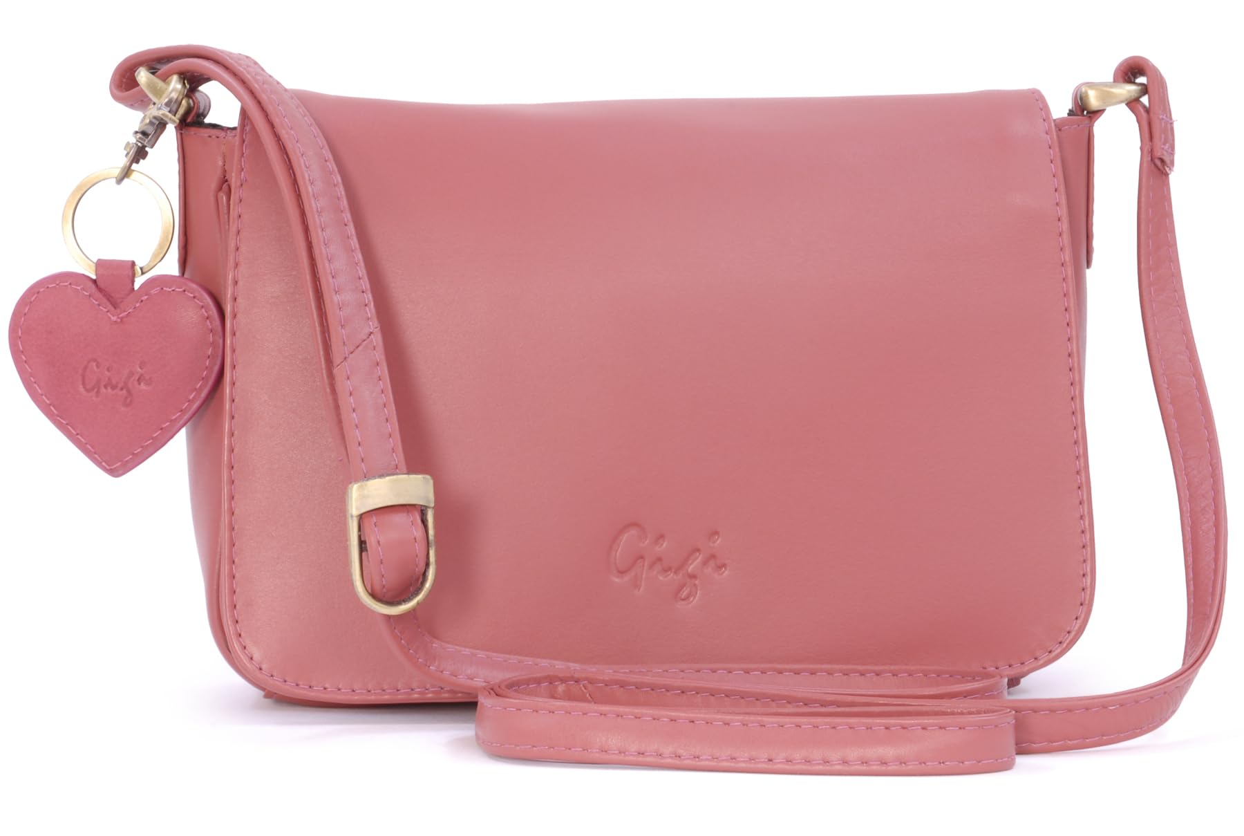Gigi Othello Collection 14578 borsa a tracolla piccola nera in pelle