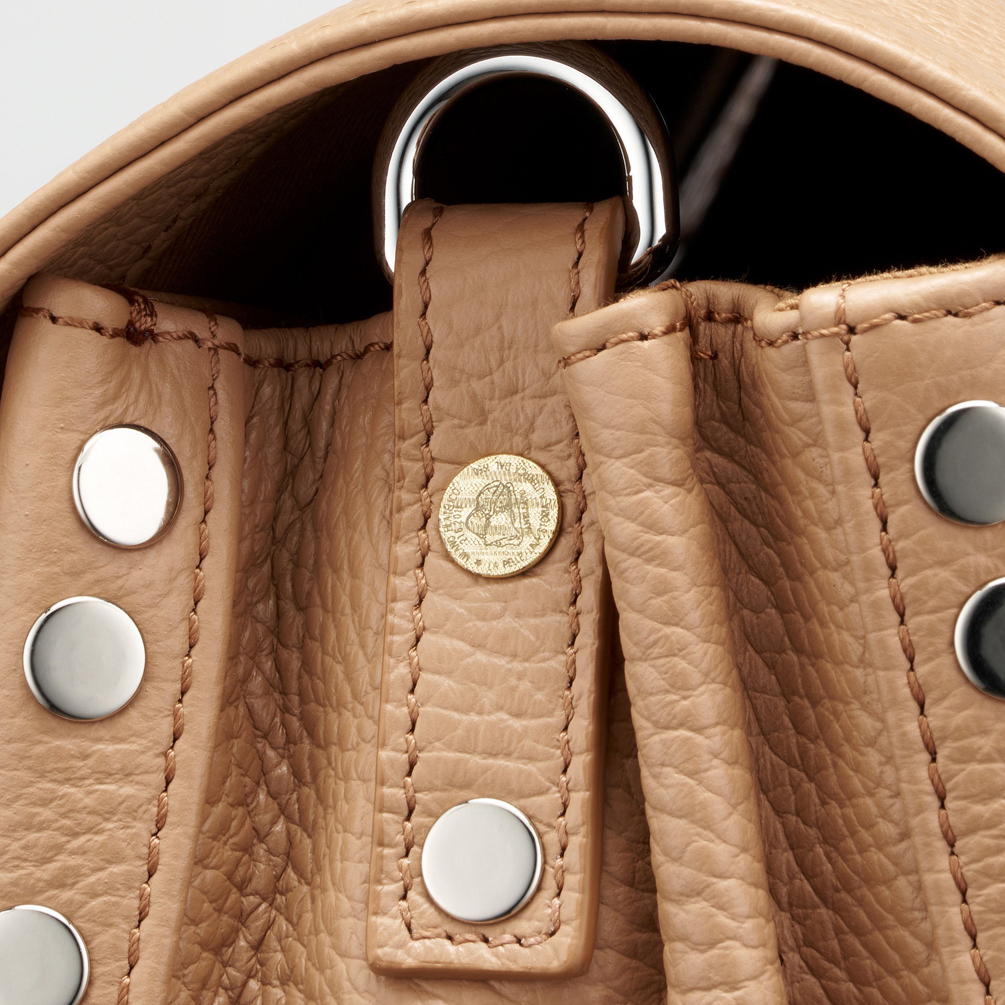 Zanellato Postina® S borsa marrone pelle martellata