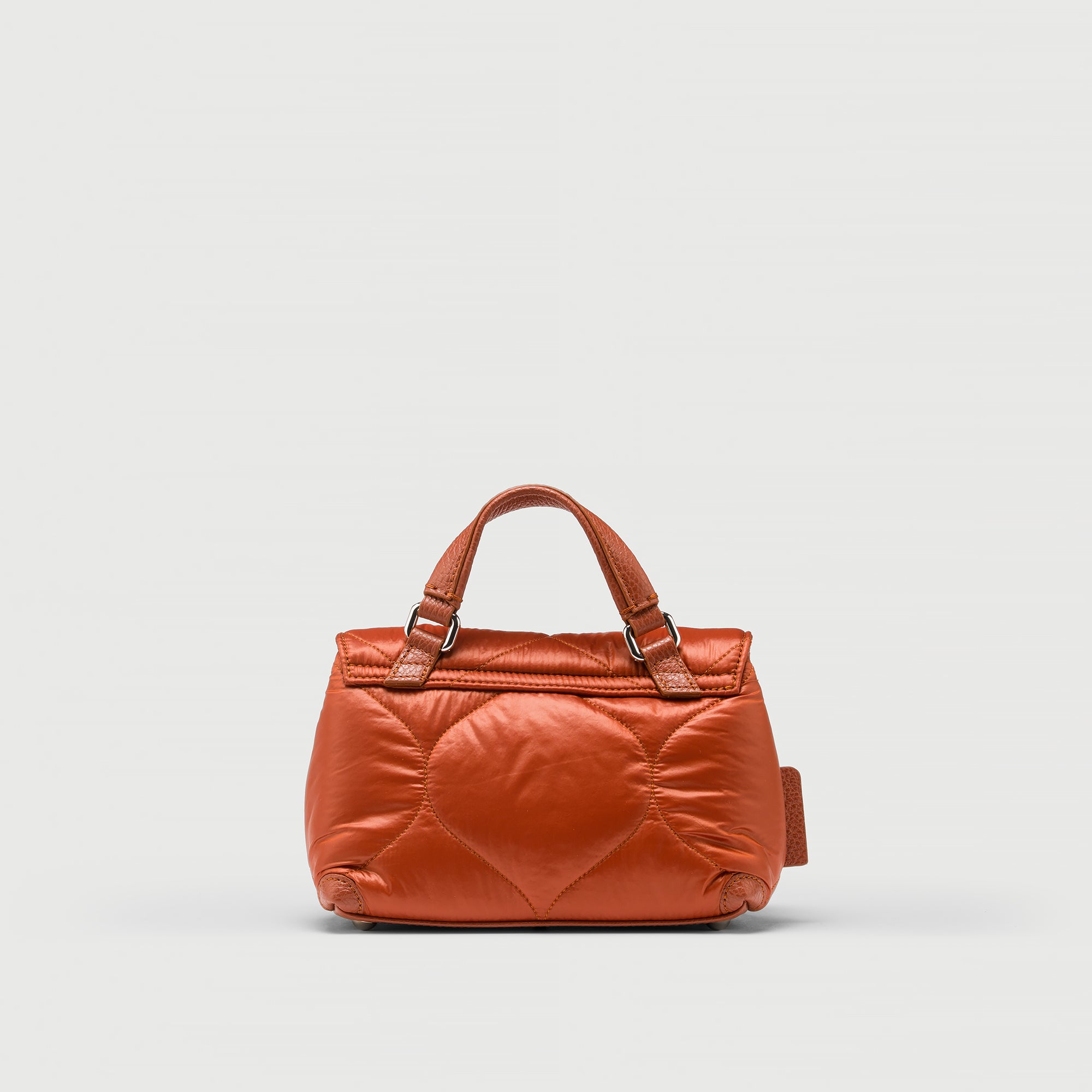 Zanellato Postina® Baby borsa marrone San Marzano in nylon trapuntato