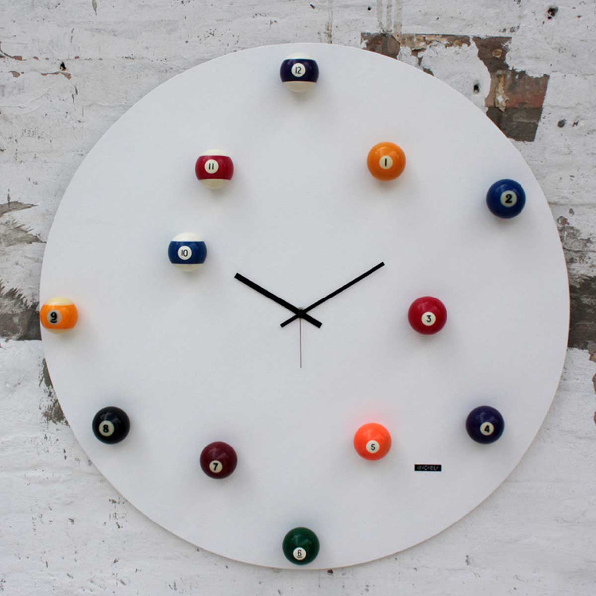Ricicli Design Casa Orologio Biliardo a casa di Sergio e Alberta BOLOGNA