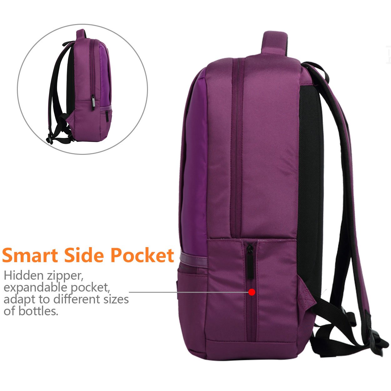 OIWAS Backpacks Zaino per computer 15,6 pollici